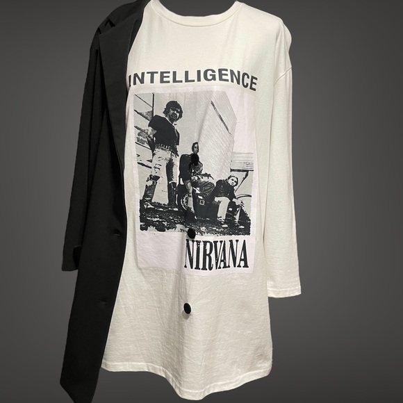 Fashion Nova Unique Casual Friday Nirvana Mini Dress – Medium - NWT - Picture 8 of 9